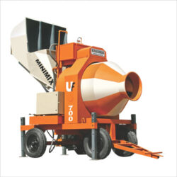 THREE BIN REVERSABLE CONCRETE MIXER MACHINE